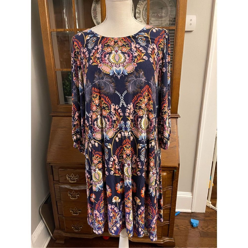 Anthropologie - Maeve Sawyer Balloon-sleeve Tunic size LP - Picture 3 of 9